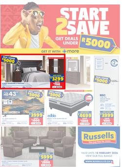 Russells : Start 2 Save (15 January - 18 February 2026), page 1