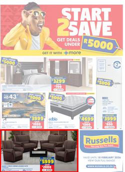 Russells : Start 2 Save (15 January - 18 February 2026), page 1