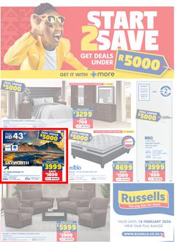 Russells : Start 2 Save (15 January - 18 February 2026), page 1