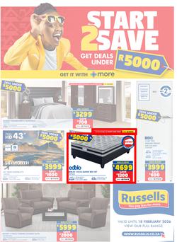 Russells : Start 2 Save (15 January - 18 February 2026), page 1
