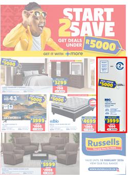 Russells : Start 2 Save (15 January - 18 February 2026), page 1