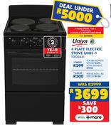 Univa 4 Plate Electric Stove U405-1 10020441