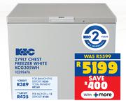 KIC 279L Chest Freezer (White) KCG305WH 10298476