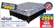 Cozy Nights Monarch 137cm Double Bed Set 10112897