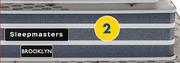 Sleepmasters Brooklyn 107cm Three Quarter Bed Set