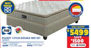 Sealy Phuket 137cm Double Bed Set 10290291