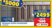 Brisbane Queen Headboard 10290938