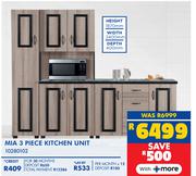Mia 3 Piece Kitchen Unit 10280102