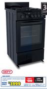 Defy 4 Plate Compact Stove Black DSS554 10290187