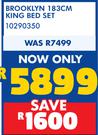 Sleepmasters Brooklyn 183cm King Bed Set 10290350