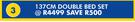 Sleepmasters Brooklyn 137cm Double Bed Set 