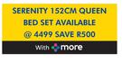 Cozy Nights Serenity 152cm Queen Bed Set