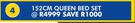 Sleepmasters Brooklyn 152cm Queen Bed Set 