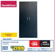 Steel & Rose Oakland 2 Door Robe 10292792