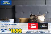 Lea Queen Headboard 10290937