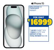 Apple iPhone 15 128GB Black 10293077