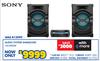 Sony Audio System SHAKEX30D 10139039