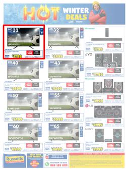 Russells : Hot Winter Deals (18 June - 15 July 2026), page 16
