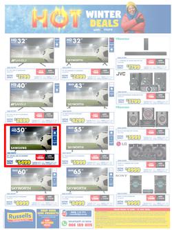 Russells : Hot Winter Deals (18 June - 15 July 2026), page 16