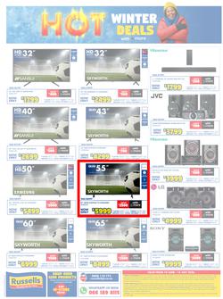 Russells : Hot Winter Deals (18 June - 15 July 2026), page 16