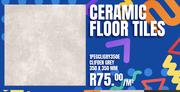 Ceramic Floor Tiles 1PEGCLIGRY350E Clifden Grey 350 x 350 MM-Per Sqm