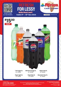 Africa Cash & Carry : Refresh For Less (11 November - 16 November 2024)