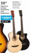 Sanchez 38-Inch 3/4 Size Acoustic Gitar R38-Each