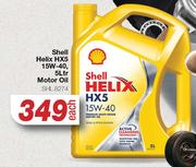 Shell Helix HX5 15W-40 Motor Oil SHL.8274-5L Each