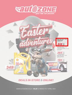 Autozone : Easter Adventures (21 March - 07 April 2024), page 1