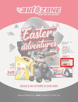 Autozone : Easter Adventures (21 March - 07 April 2024), page 1