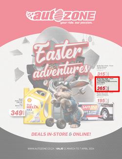 Autozone : Easter Adventures (21 March - 07 April 2024), page 1