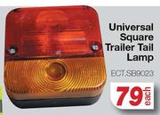 Universal Square Trailer Tail Lamp ECT.SB9023-Each