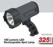 180 Lumens LED Rechargeable Spot Lamp FED.VSLLED-Each