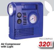 Air Compressor With Light FED.COMP022-Each