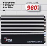Star Sound 4 Channel Amplifier STA.SSAHORNET-Each 