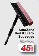 Auto Zone Red & Black Squeegee FED.VPH002-Each