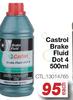 Castrol Brake Fluid Dot4 CTL.13014765-500ml Each