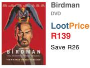 Birdman DVD