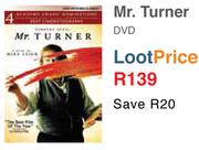 Mr. Turner DVD