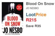 Blood On Snow Jo Nesbo