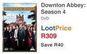 Downton Abbey Season 4 DVD