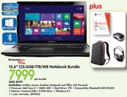 Lenovo 15.6" Ci5/6GB/1TB/W8 Notebook Bundle-Per Bundle