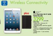 Apple 7.9" iPad Mini Wi-Fi 16GB Tablet Bundle-Per Bundle