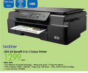 Brother J105 Ik Benefit 3-In-1 Colour Printer-Each