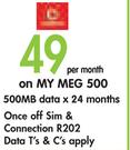 Vodafone Smart Tab 7"/3G/4GB Tablet-On My Meg 500