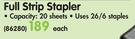 PaperPro Full Strip Stapler-Each