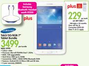 Samsung Tab3/3G/8GB 7" Tablet Bundle-On MyGig 1