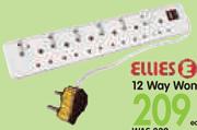 Ellis 12 Way Wonder Protected Multiplug