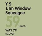 YS 1.1m Window Squeegee-Each