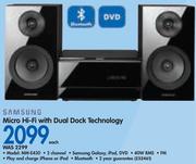 Samsung Micro Hi-Fi With Dual Dock Technology MM-E430